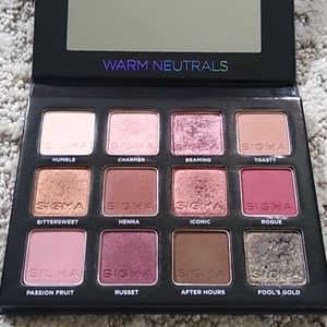 Sigma Warm Neutrals 2 Eyeshadow Palette